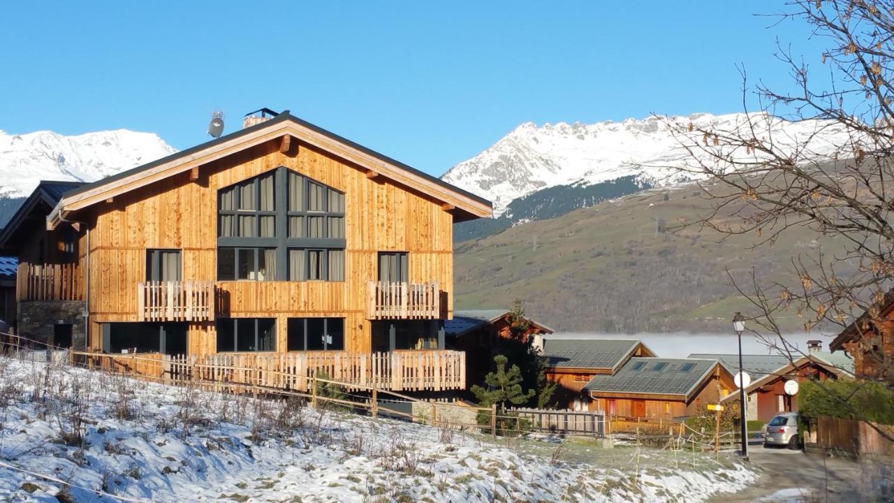 Chalet Hermine Bed and Breakfast La Plagne-Tarentaise Exterior foto